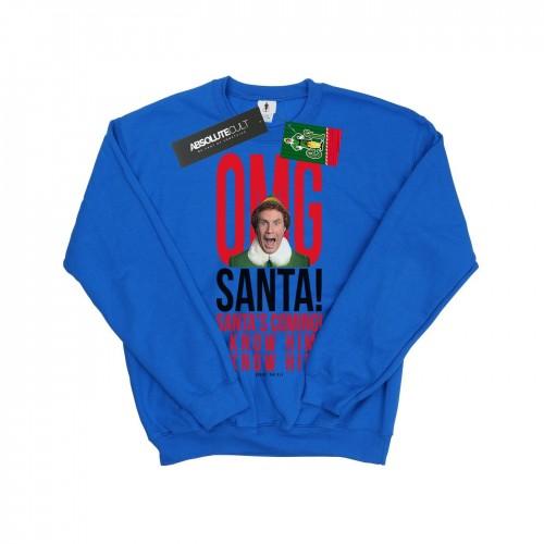 Elf Girls OMG Santa I Know Him Sweatshirt