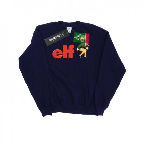 Elf Mens Crouching Logo Sweatshirt