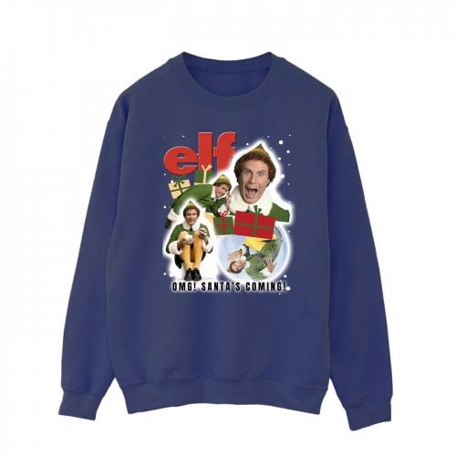 Elf Mens Buddy Collage Sweatshirt