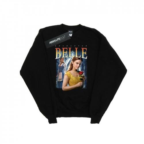 Disney Girls Beauty And The Beast Belle Montage Sweatshirt