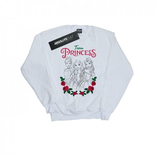 Disney Princess Girls Flower Team Sweatshirt