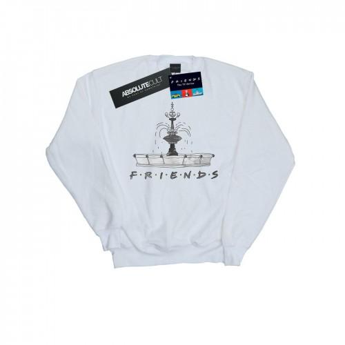 Friends Girls Fountain Sketch Sweatshirt