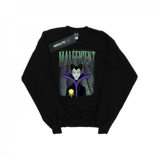 Disney Mens Sleeping Beauty Maleficent Montage Sweatshirt