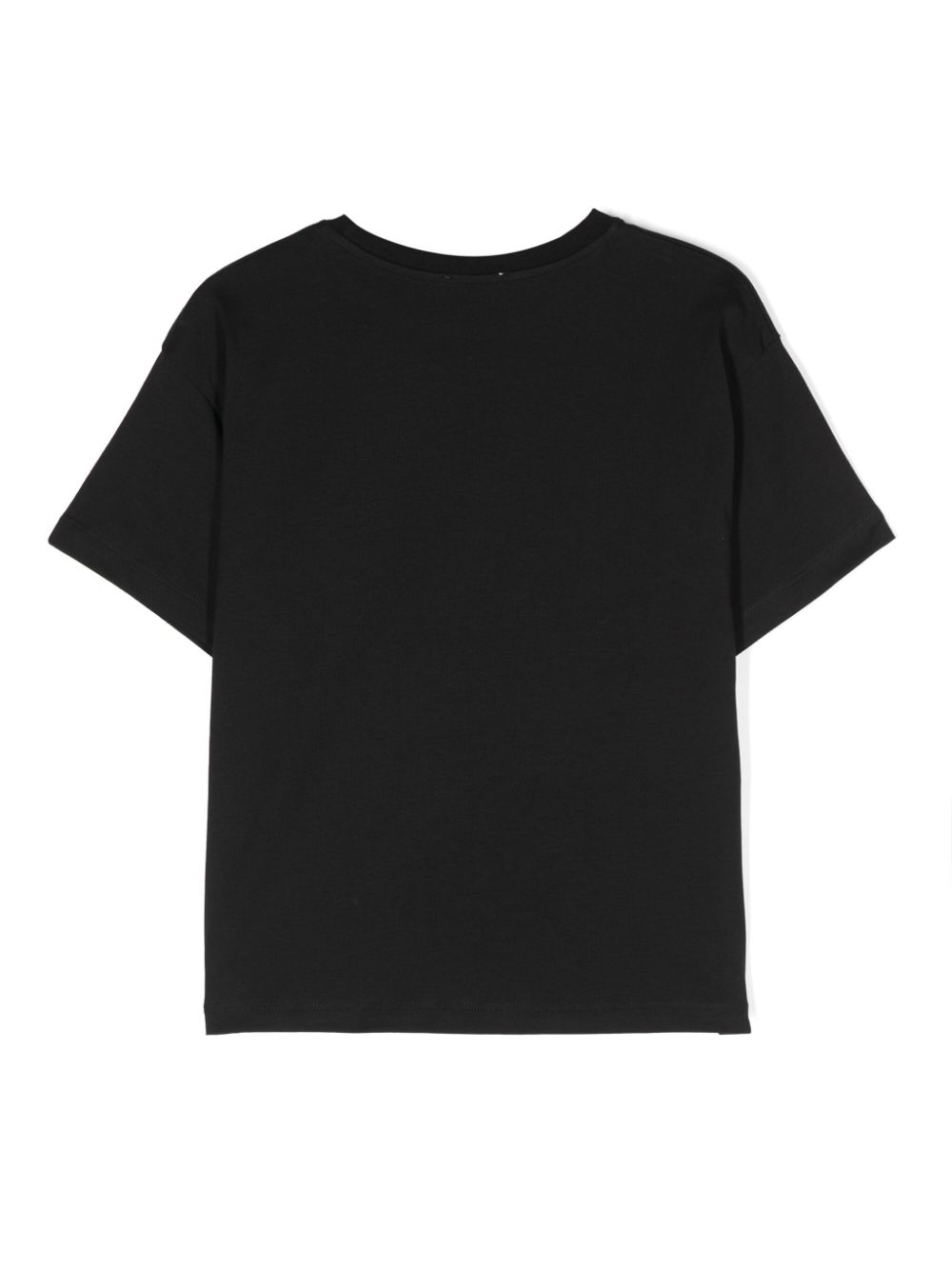 Andorine Katoenen T-shirt met logoprint - Zwart
