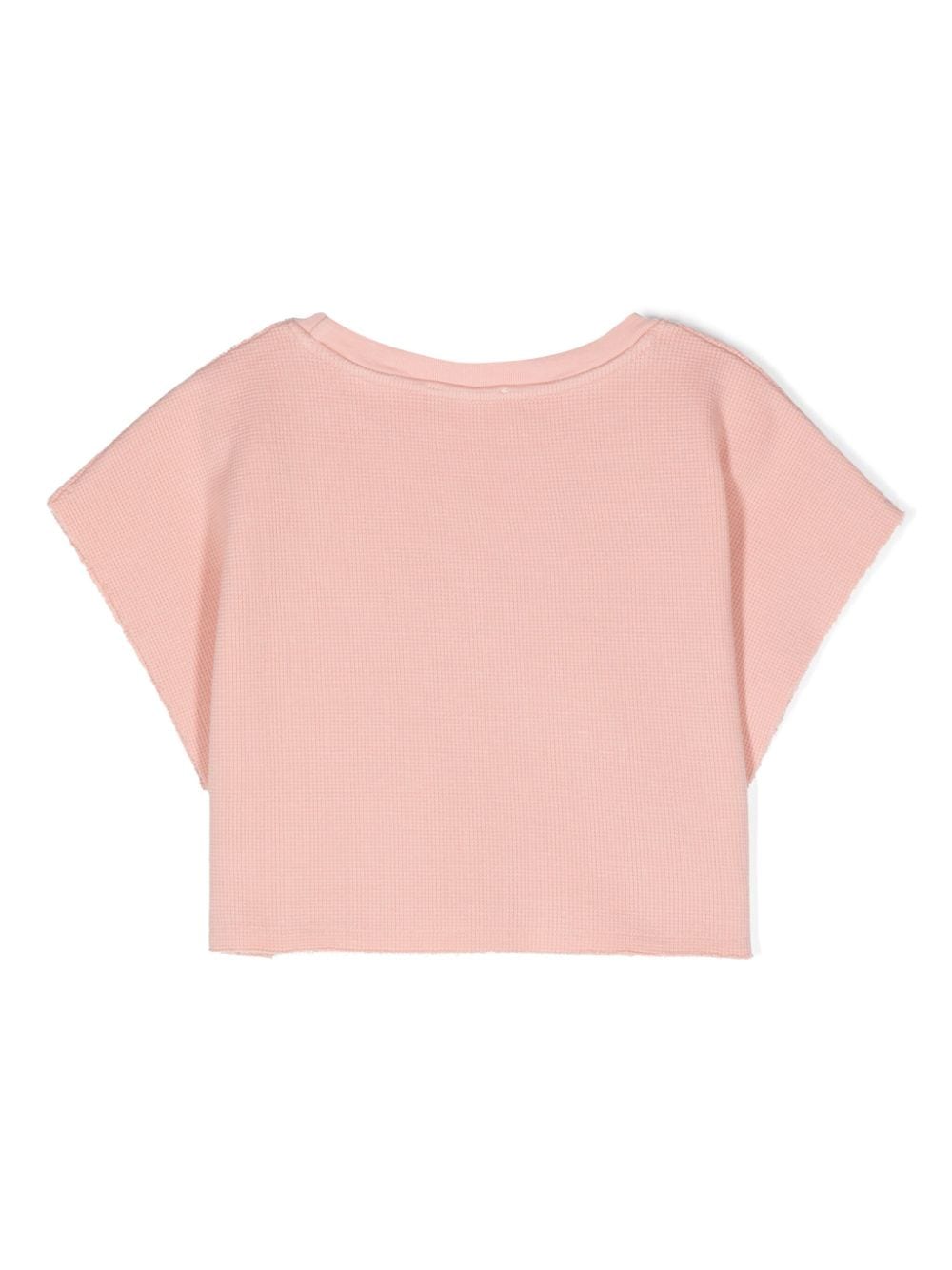 Andorine T-shirt met textuur - Roze