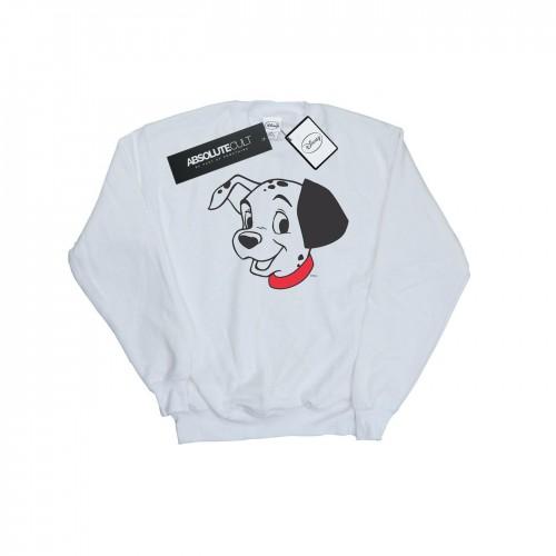 Disney Mens 101 Dalmatians Dalmatian Head Sweatshirt