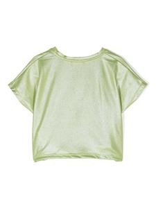 Miss Grant Kids T-shirt met gesmockt detail - Groen