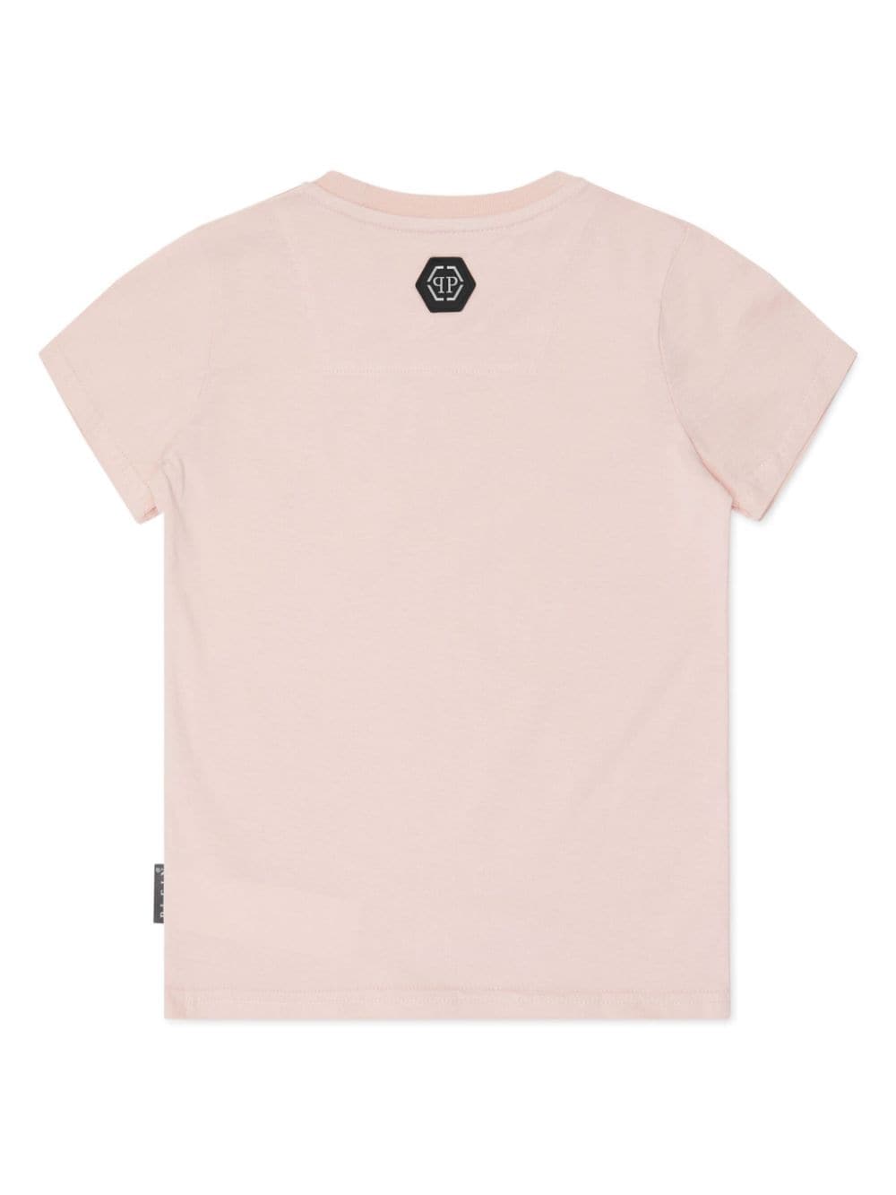 Philipp Plein Junior T-shirt met tijgerprint - Roze
