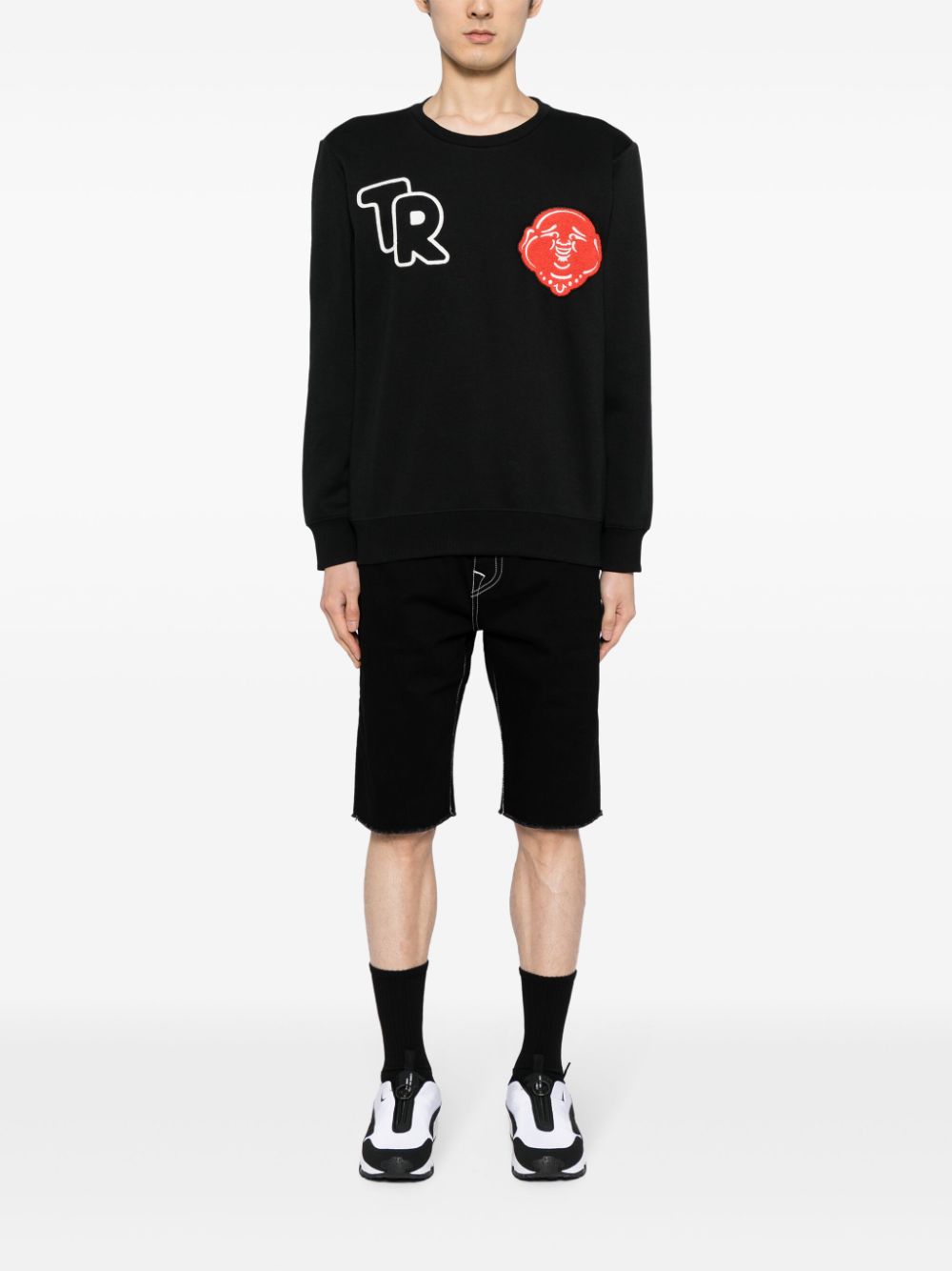 True Religion Rocco Super denim shorts - Zwart
