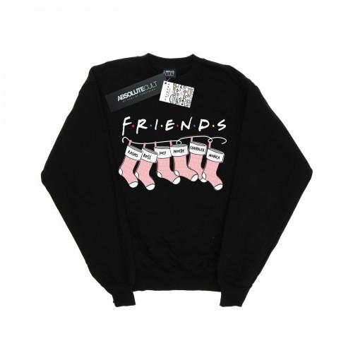 Friends Girls Christmas Stocking Logo Sweatshirt