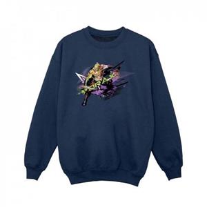 Marvel Girls Guardians Of The Galaxy Abstract Drax Sweatshirt