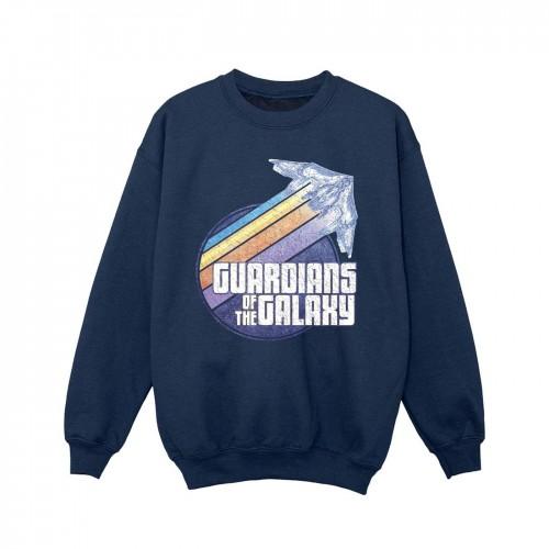 Guardians Of The Galaxy Girls Badge Rocket Sweatshirt