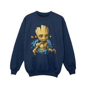 Guardians Of The Galaxy Girls Groot Flowers Sweatshirt