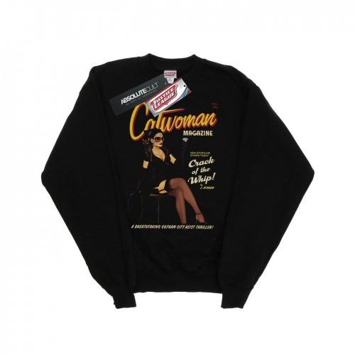 DC Comics Girls Catwoman Bombshell Cover Sweatshirt