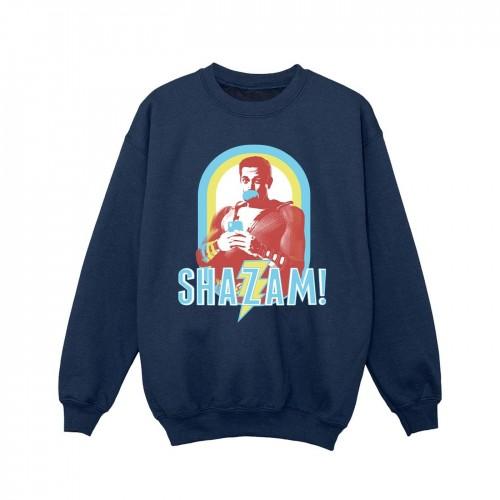 DC Comics Girls Shazam Buble Gum Frame Sweatshirt