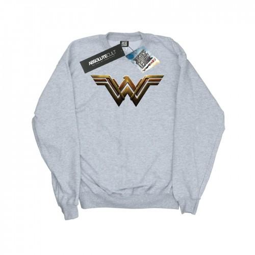 DC Comics Girls Justice League Movie Wonder Woman Emblem Sweatshirt