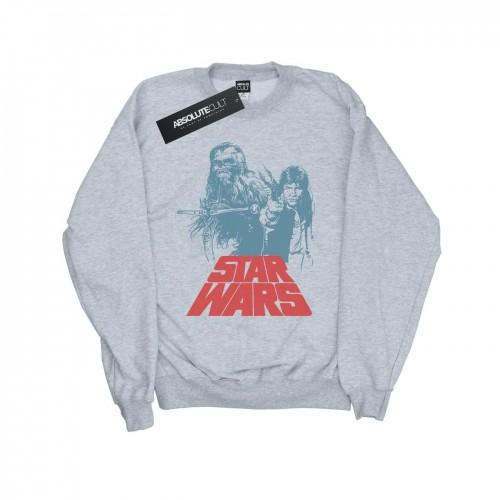 Star Wars Boys Han Solo Chewie Duet Sweatshirt