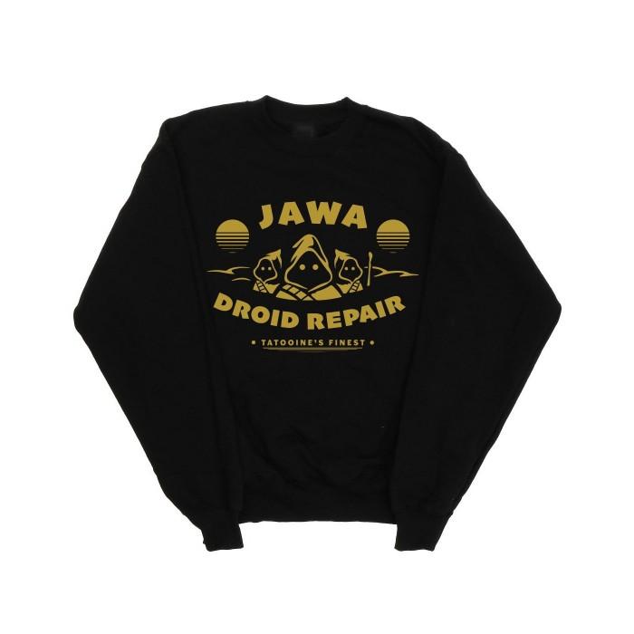Star Wars Boys Jawa Droid Repair Boyfriend Fit Sweatshirt