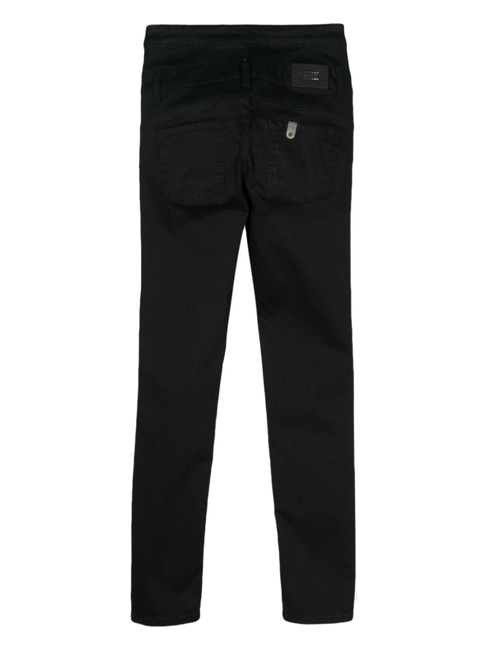 LIU JO High waist skinny jeans - Zwart