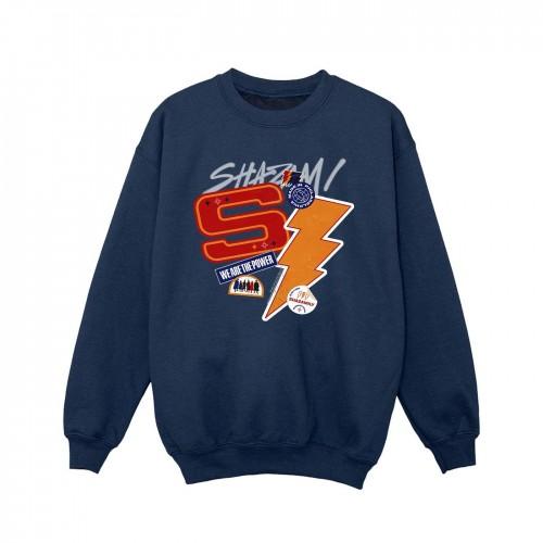 DC Comics Girls Shazam Fury Of The Gods Sticker Spam Sweatshirt