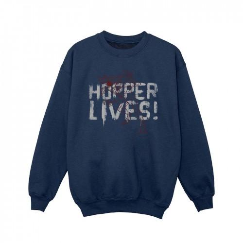 Pertemba FR - Apparel Netflix Girls Stranger Things Hoppers Live Sweatshirt