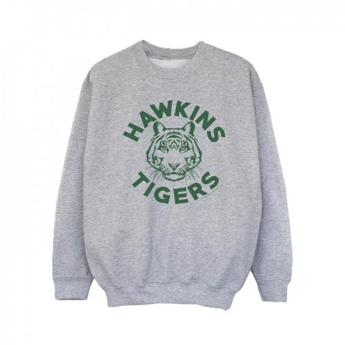 Pertemba FR - Apparel Netflix Girls Stranger Things Hawkins Tigers Sweatshirt