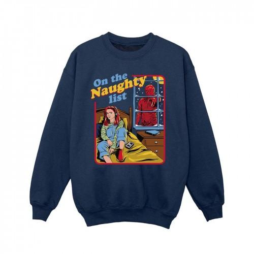 Pertemba FR - Apparel Netflix Girls Stranger Things Naughty List Sweatshirt
