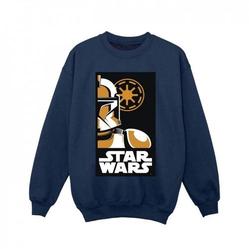 Star Wars Girls Stormtrooper Art Poster Sweatshirt