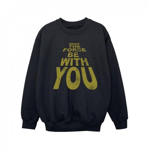 Star Wars Girls May The Force Be With You Sweatshirt