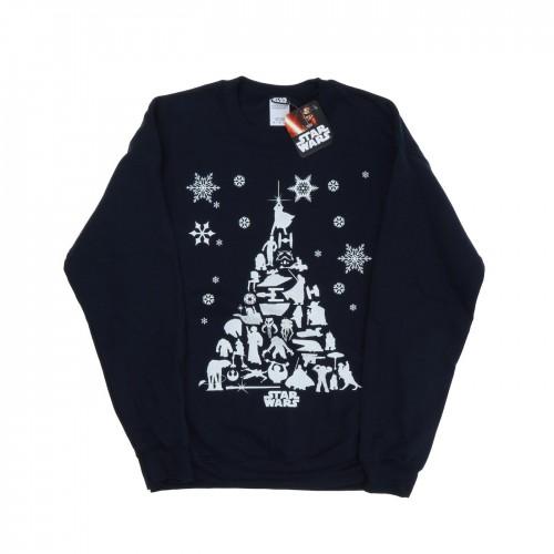 Star Wars Girls Christmas Tree Sweatshirt