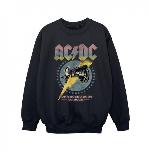 Pertemba FR - Apparel ACDC Girls For Those About To Rock Sweatshirt