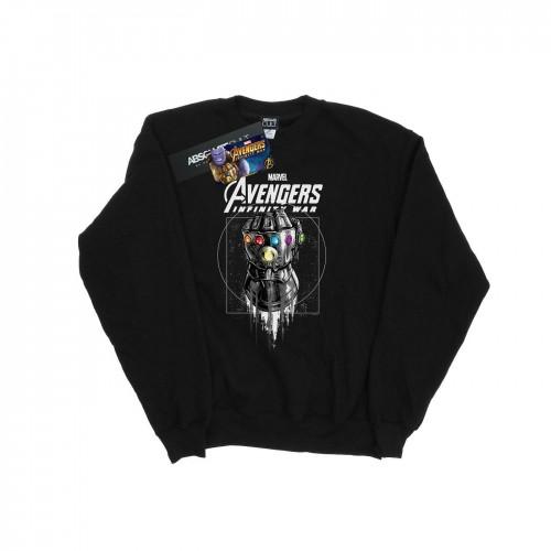 Marvel Boys Avengers Infinity War Gauntlet Sweatshirt