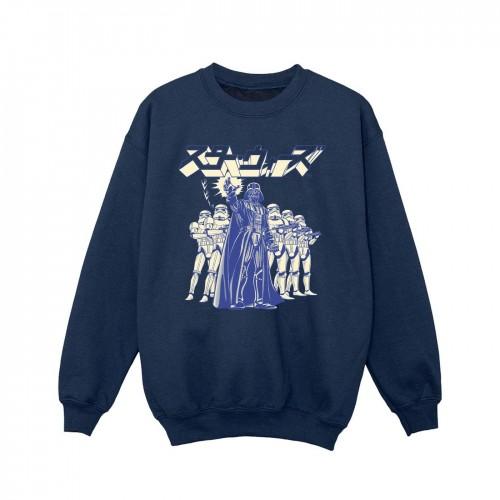 Star Wars Girls Japanese Darth Sweatshirt