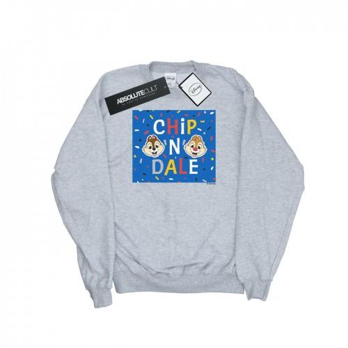 Disney Girls Chip N Dale Blue Frame Sweatshirt