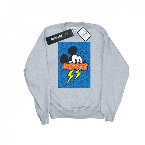 Disney Girls Mickey Mouse 90s Flash Sweatshirt