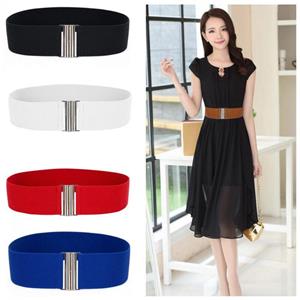 Dingchang Fashion Newest Stretch Silver Waist Waistband Corset Wide Belts Elastic