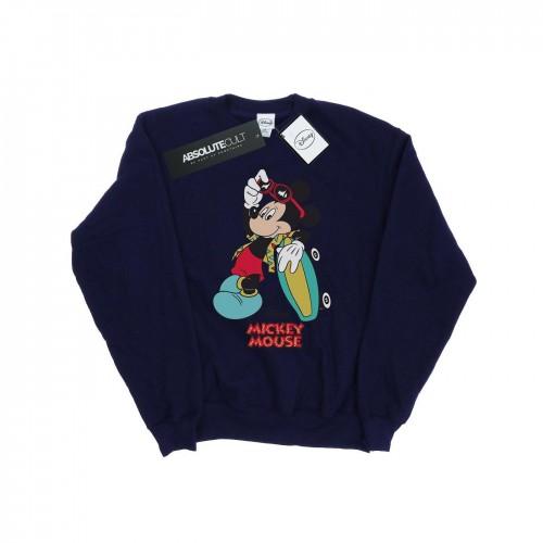 Disney Girls Mickey Mouse Skate Dude Sweatshirt