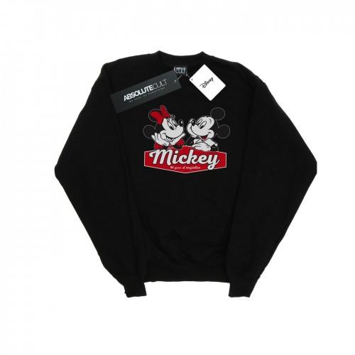 Disney Girls Mickie And Minnie 90 Years Sweatshirt