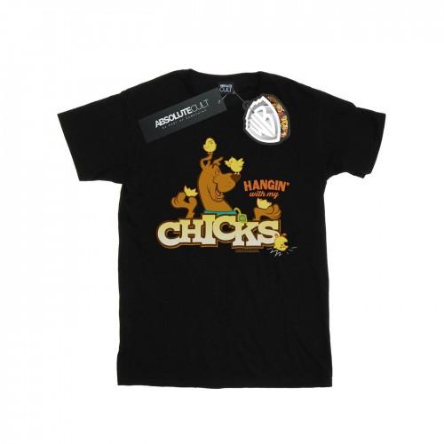 Scooby Doo Girls Hangin With My Chicks Cotton T-Shirt