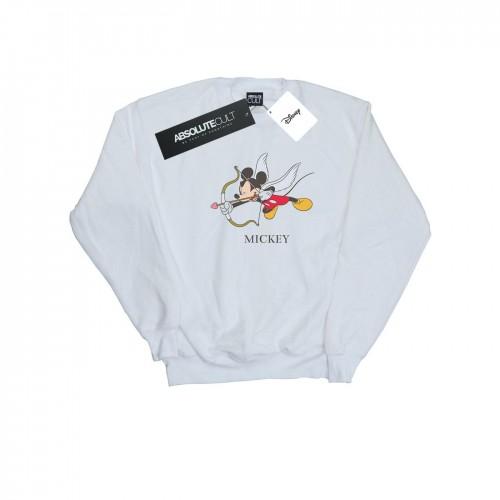 Disney Girls Mickey Mouse Love Cherub Sweatshirt