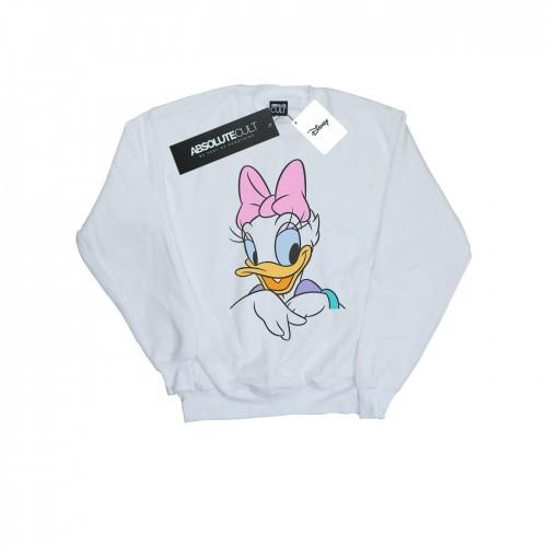 Disney Girls Daisy Duck Big Portrait Sweatshirt