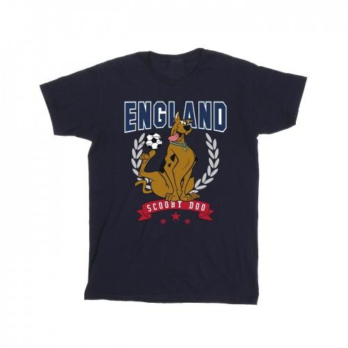Scooby Doo Girls England Football Cotton T-Shirt