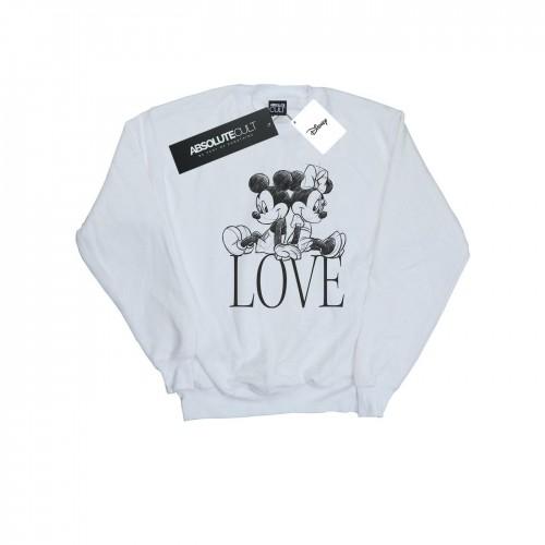 Disney Girls Mickey And Minnie Mouse Love Sweatshirt