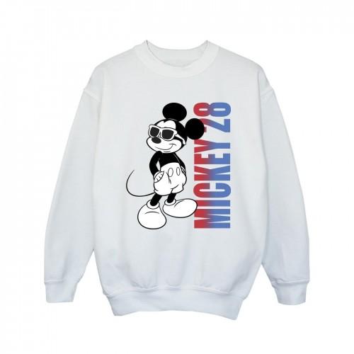 Disney Girls Mickey Mouse Gradient Sweatshirt