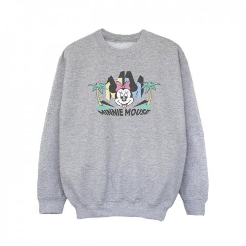 Disney Girls Minnie MM Palm Sweatshirt