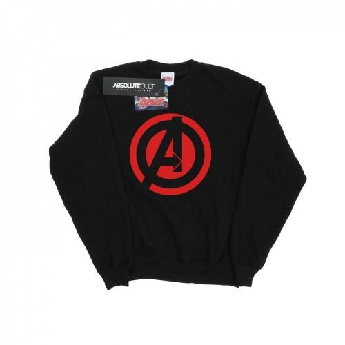 Marvel Girls Avengers Assemble Solid A Logo Sweatshirt