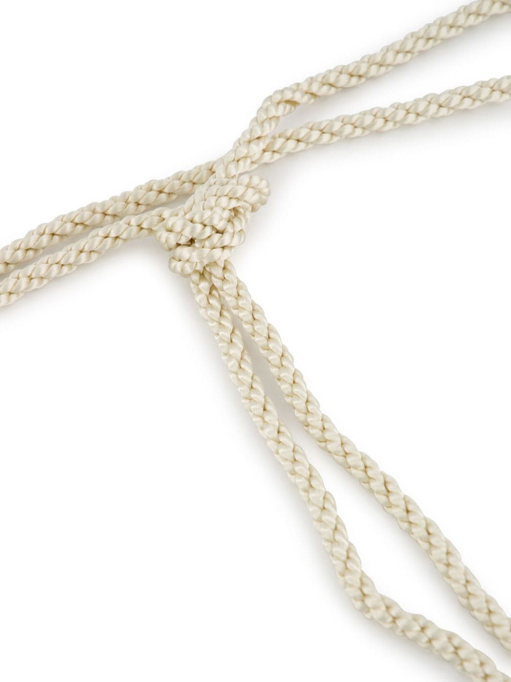 PAULA rope tied belt - Beige
