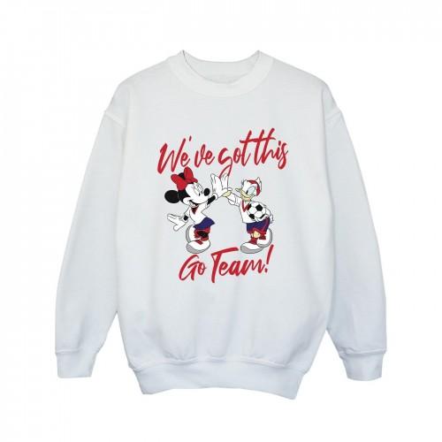 Disney Girls Minnie Daisy WeÂ´ve Got This Sweatshirt