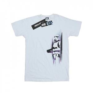 Star Wars Rogue One Stormtrooper T-shirt van geborsteld katoen voor meisjes