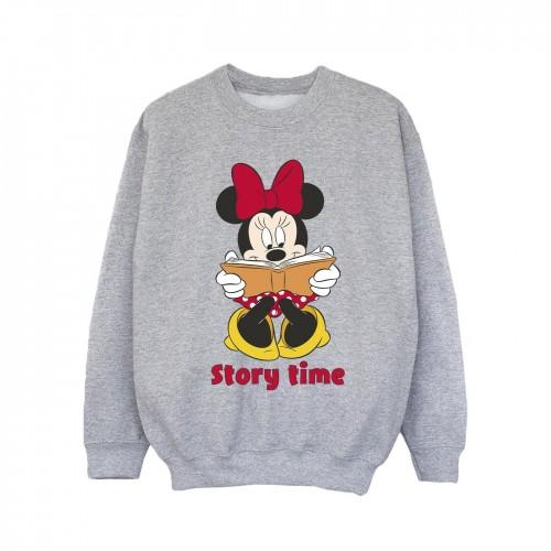 Disney Girls Minnie Mouse Story Time Sweatshirt